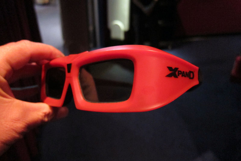 遠百威秀X-panD 3D眼鏡.JPG
