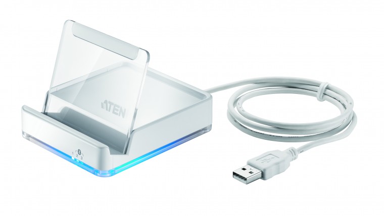 ATEN發表適用於平板電腦、智慧型手機的全新USB轉藍芽鍵盤滑鼠切換器 ...