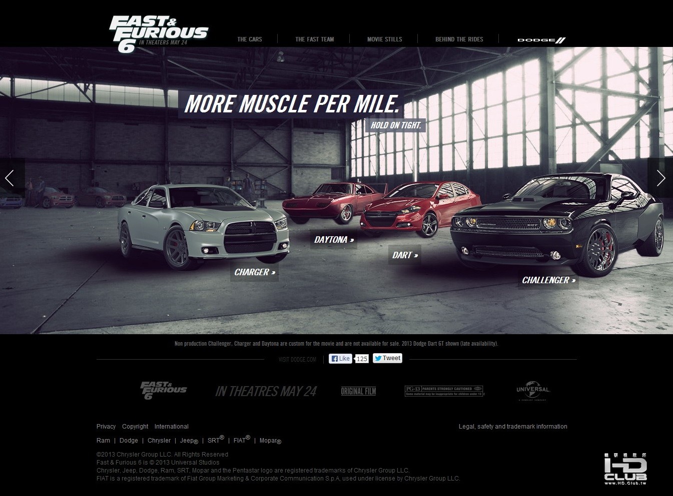 Fast Six Muscle Cars   Challenger, Charger, Dart, Daytona   Dodge.jpg