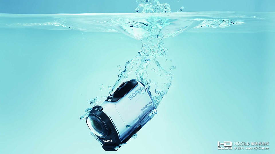 圖3. Sony Action Cam Mini【HDR-AZ1VR】具備IPX4防潑灑等級，搭配專屬防水殼後，能抵.jpg