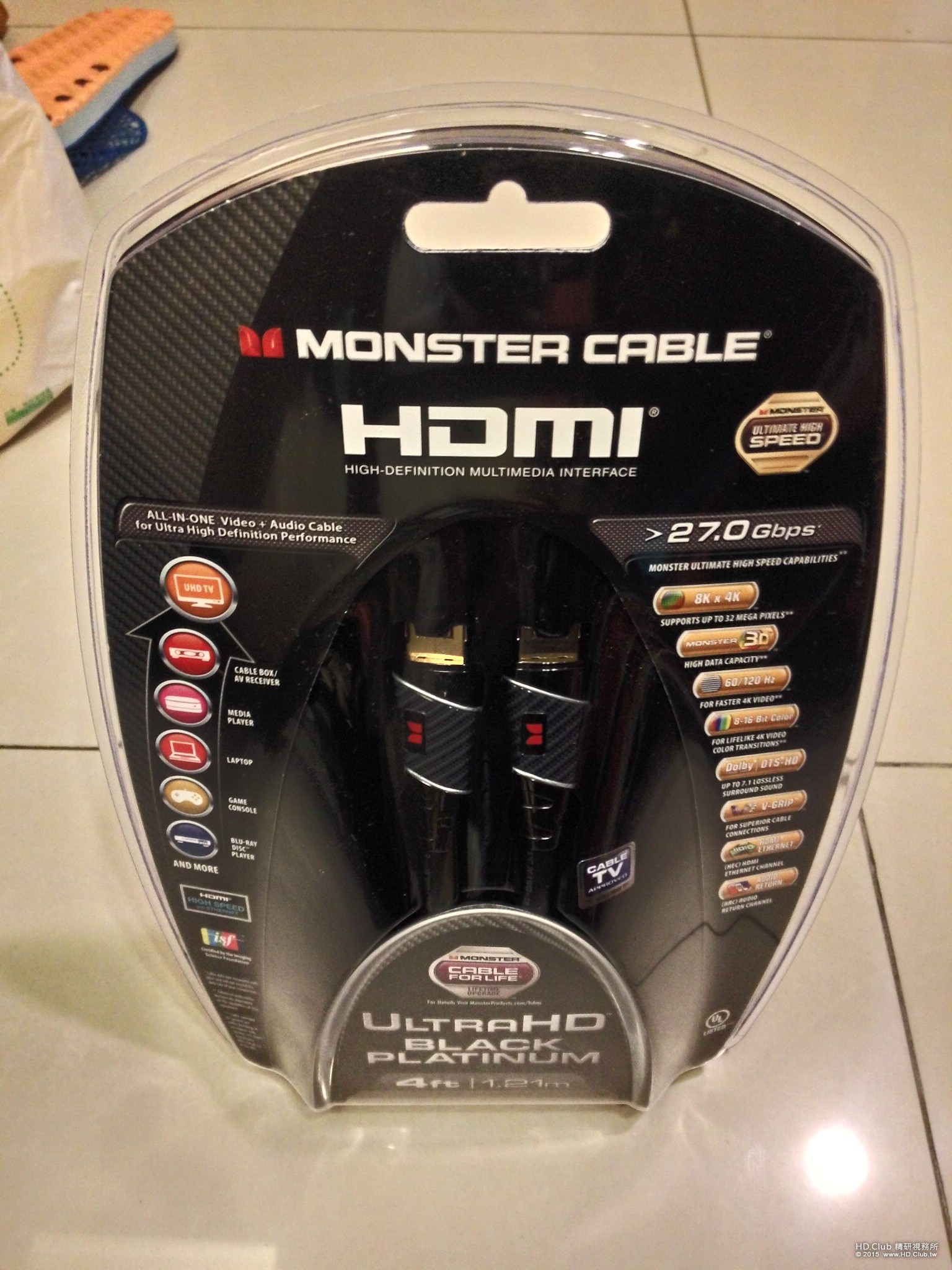2014 冬hivi第一名的HDMI cable