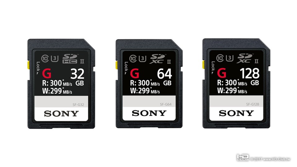 圖1)世界最速SD記憶卡!  Sony SF-G系列即將在台上市。.jpg