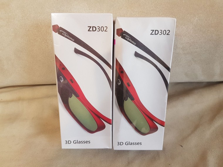 Optoma 原廠3D 眼鏡 ZD302 有二支 單支1200