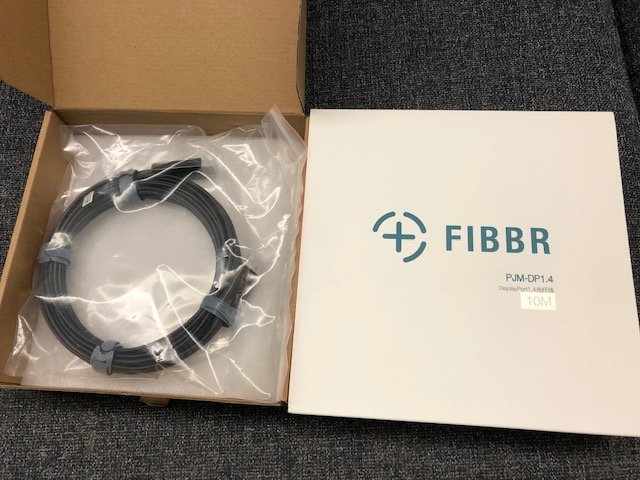 FIBBR 有源光纖 DisplayPort（DP）1.4 10M