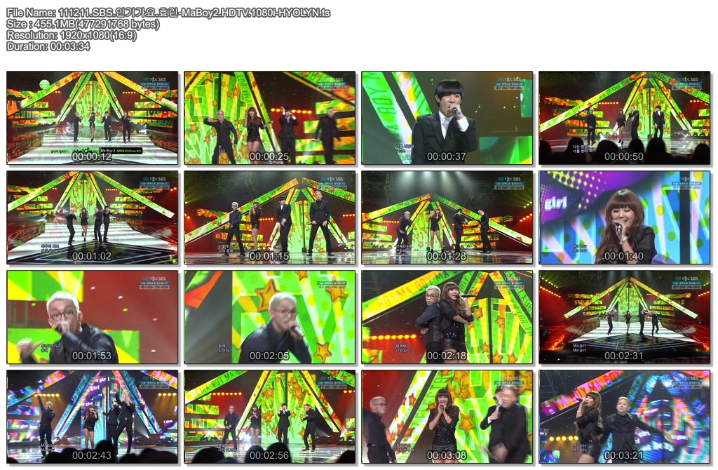 孝琳   Electroboyz - Ma Boy 2 111209 KBS2 TBC 17.8.jpg