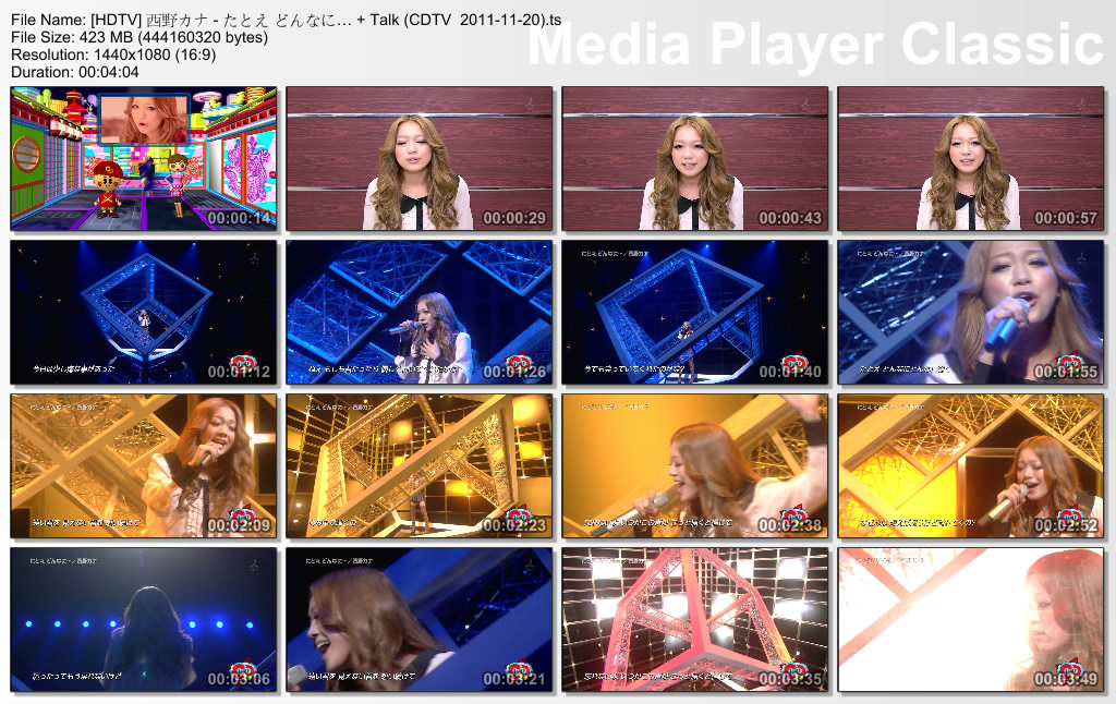 [HDTV] 西野カナ - たとえ どんなに…   Talk (CDTV  2011-11-20).ts_thumbs_[2011.12.jpg
