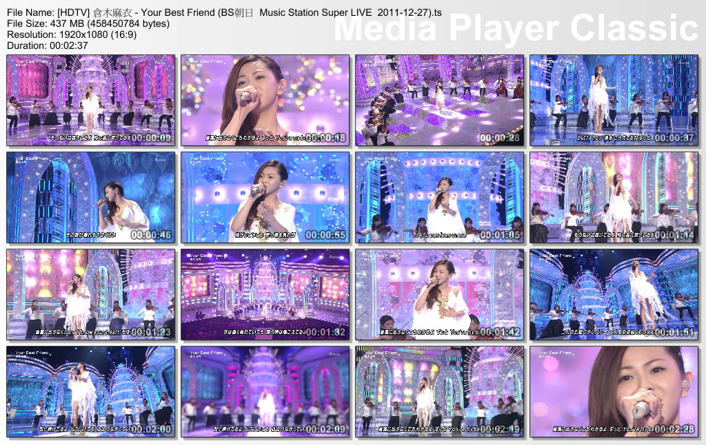 [HDTV] 倉木麻衣 - Your Best Friend (BS朝日  Music Station Super LIVE  2011-12-27.jpg