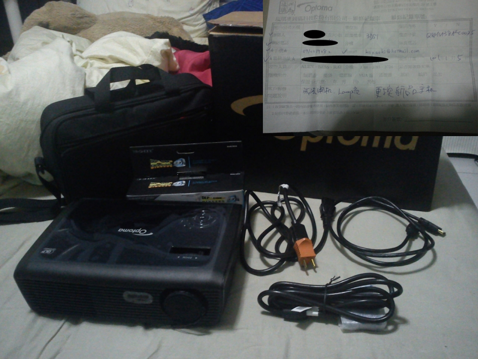 二手極新 OPTOMA 3DS1