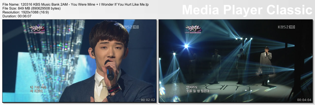 120316 KBS Music Bank 2AM - You Were Mine   I Wonder If You Hurt Like Me.tp_thum.jpg