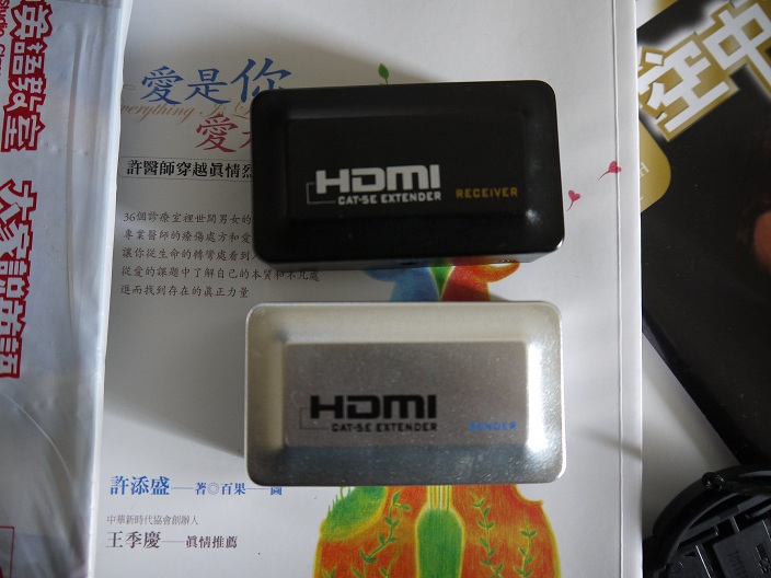 HDMI 轉 CAT5E 網路線 轉換器