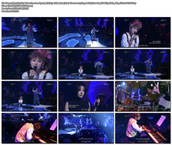 [hd.club] Kim Wan-Sun Lee Hyori_삐에로는 우릴 보고 웃지 (a Clown Laughing at Us).jpg