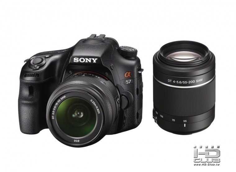 Sony全新α數位單眼相機【A57】進化上市