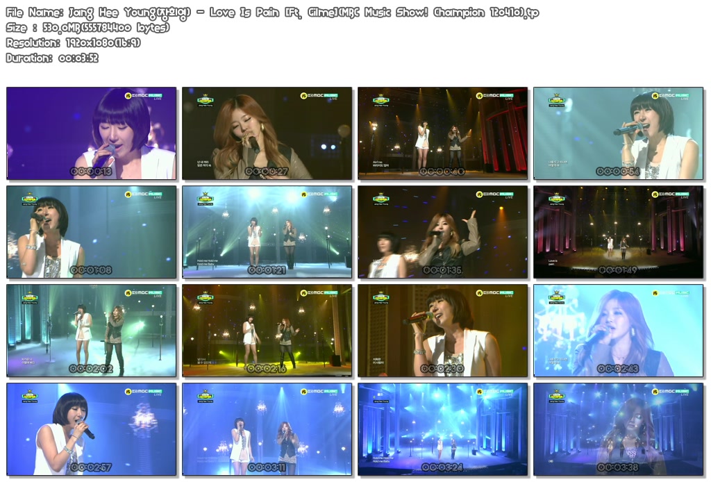 Jang Hee Young(장희영) - Love Is Pain [Ft. Gilme](MBC Music Show! Champion 12041.jpg