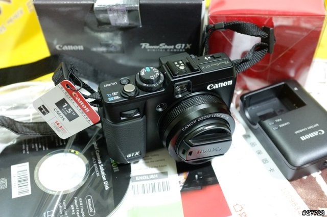 旗艦之作 Canon PowerShot G1X 畫質媲美微單眼-彩虹原廠公司貨(購入不滿一個月附兩顆原電)