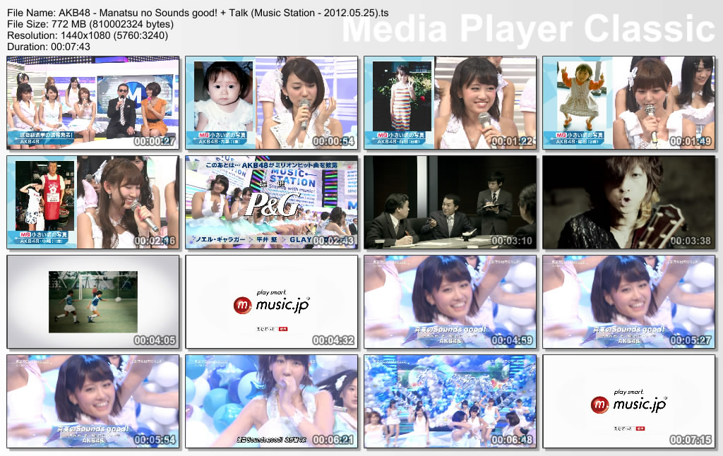 AKB48 - Manatsu no Sounds good!   Talk (Music Station - 2012.05.25).ts_thumbs_[2.jpg