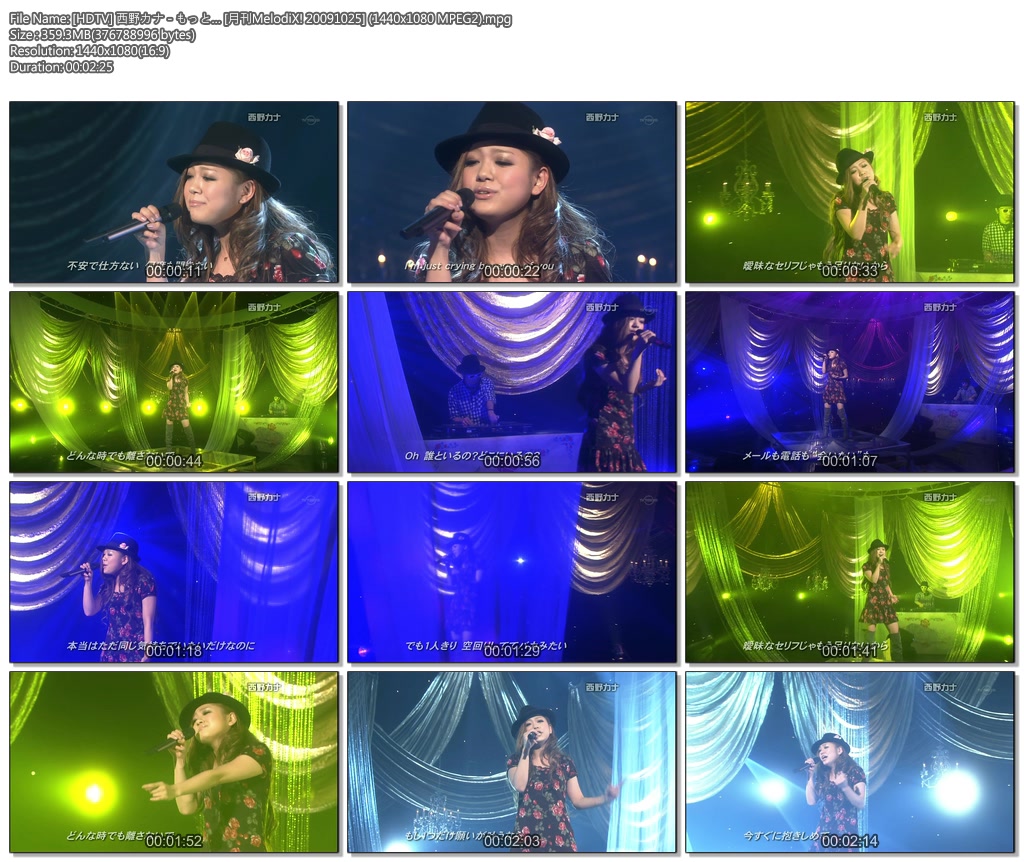 [HDTV] 西野カナ - もっと… [月刊MelodiX! 20091025] (1440x1080 MPEG2).mpg.jpg
