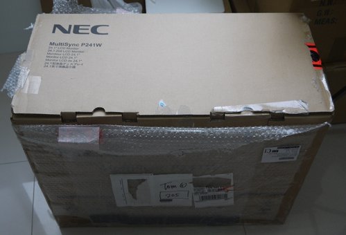 NEC 專業顯示器 P241W(已使用160 Hours)