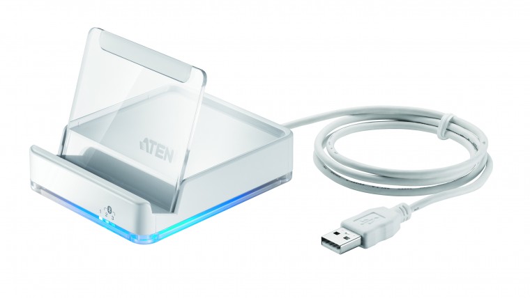 ATEN發表適用於平板電腦、智慧型手機的全新USB轉藍芽鍵盤滑鼠切換器 ...