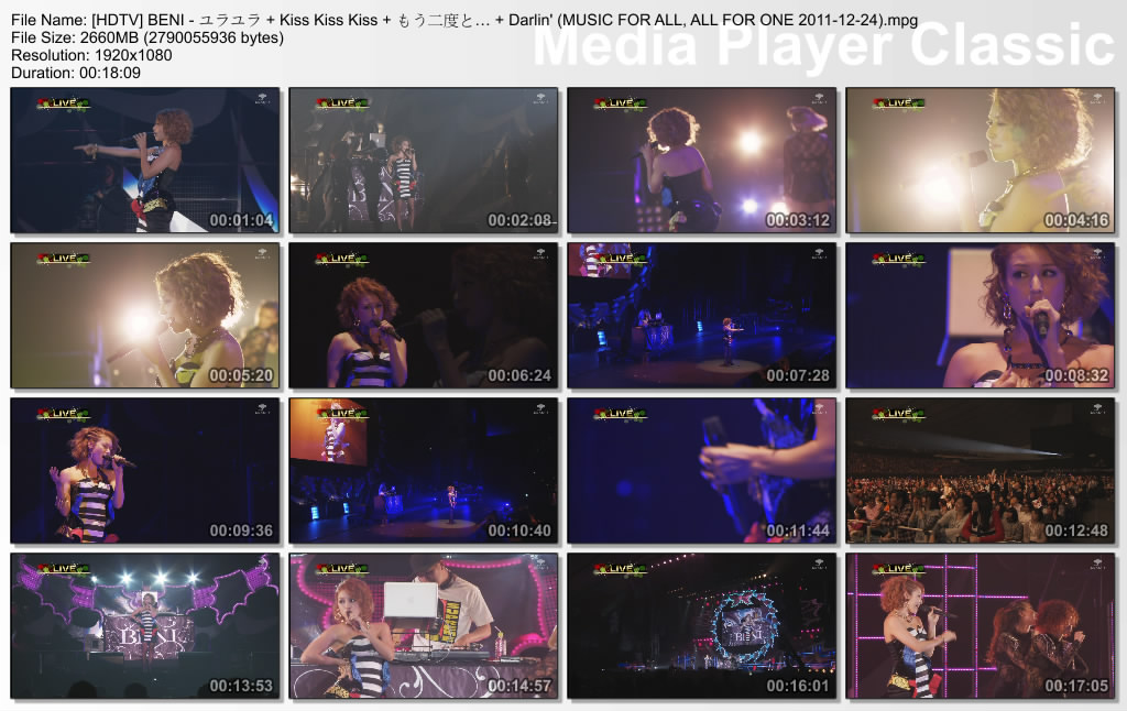 [HDTV] BENI - ユラユラ   Kiss Kiss Kiss   もう二度と…   Darlin\' (MUSIC .jpg