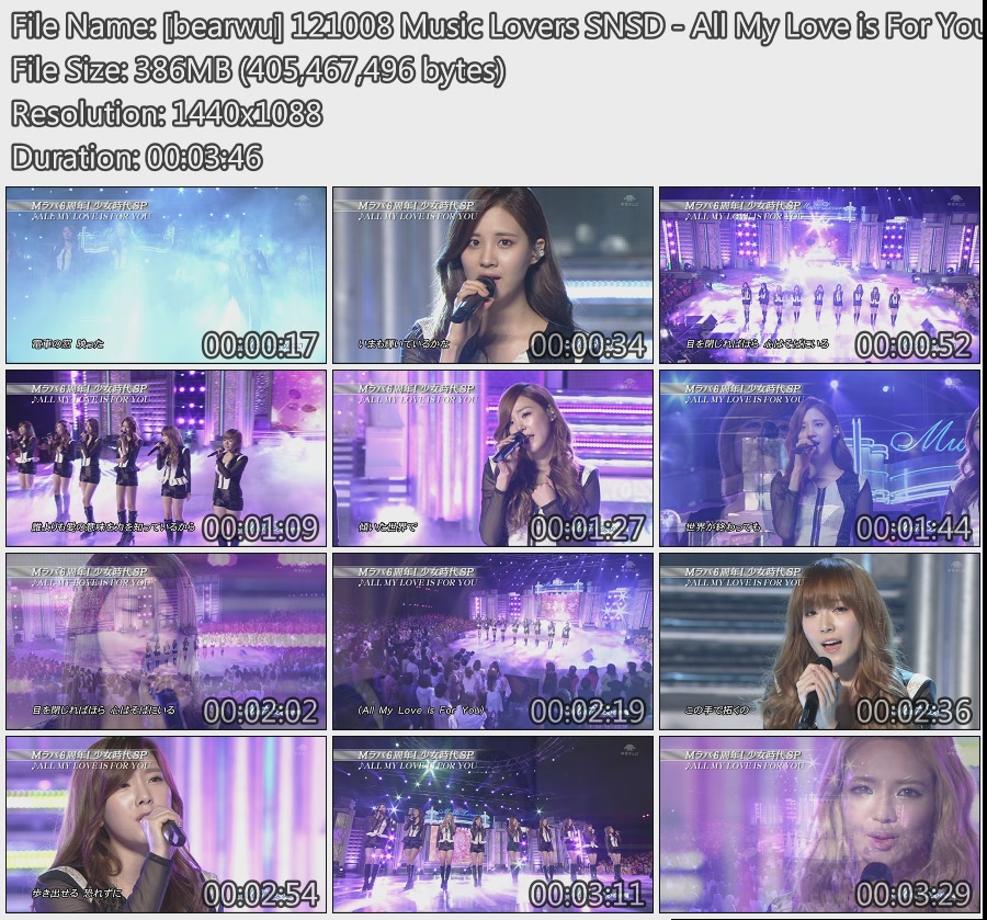 [bearwu] 121008 Music Lovers SNSD - All My Love is For You.jpg