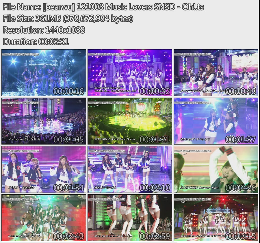 [bearwu] 121008 Music Lovers SNSD - Oh!.jpg