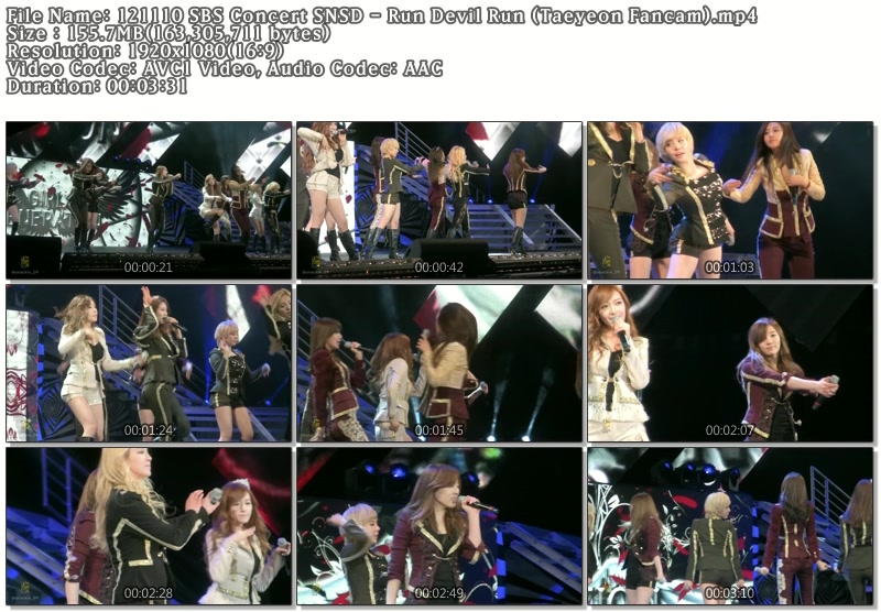 121110 SBS Concert SNSD - Run Devil Run (Taeyeon Fancam).mp4.jpg