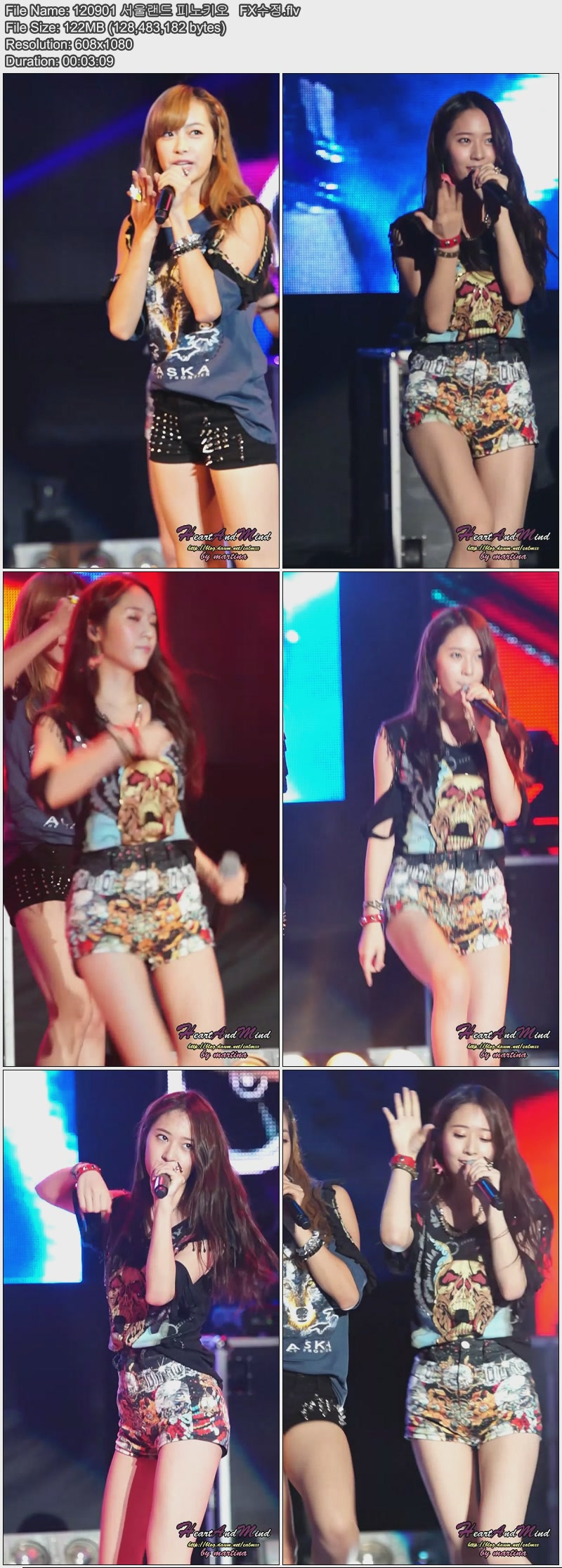 [직캠]120901.f(x) 크리스탈,빅토리아 - 서울랜드 by Martina01.jpg