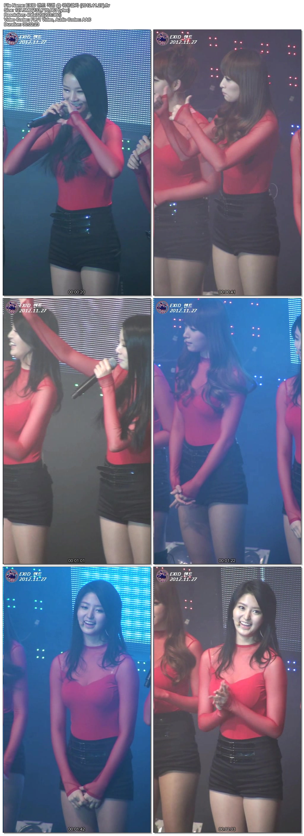 [직캠]EXID @ 위문열차 (2012.11.27) by pharkil02.jpg