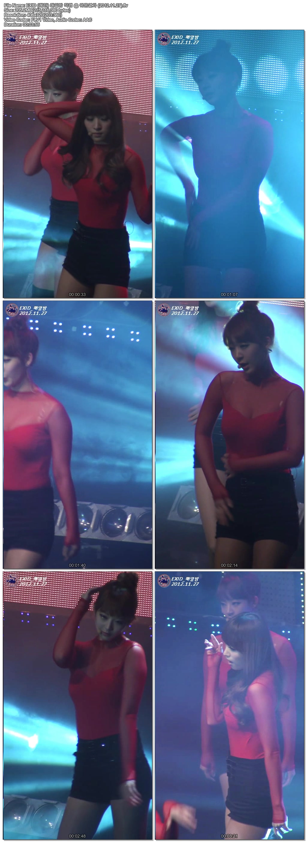 [직캠]EXID @ 위문열차 (2012.11.27) by pharkil03.jpg