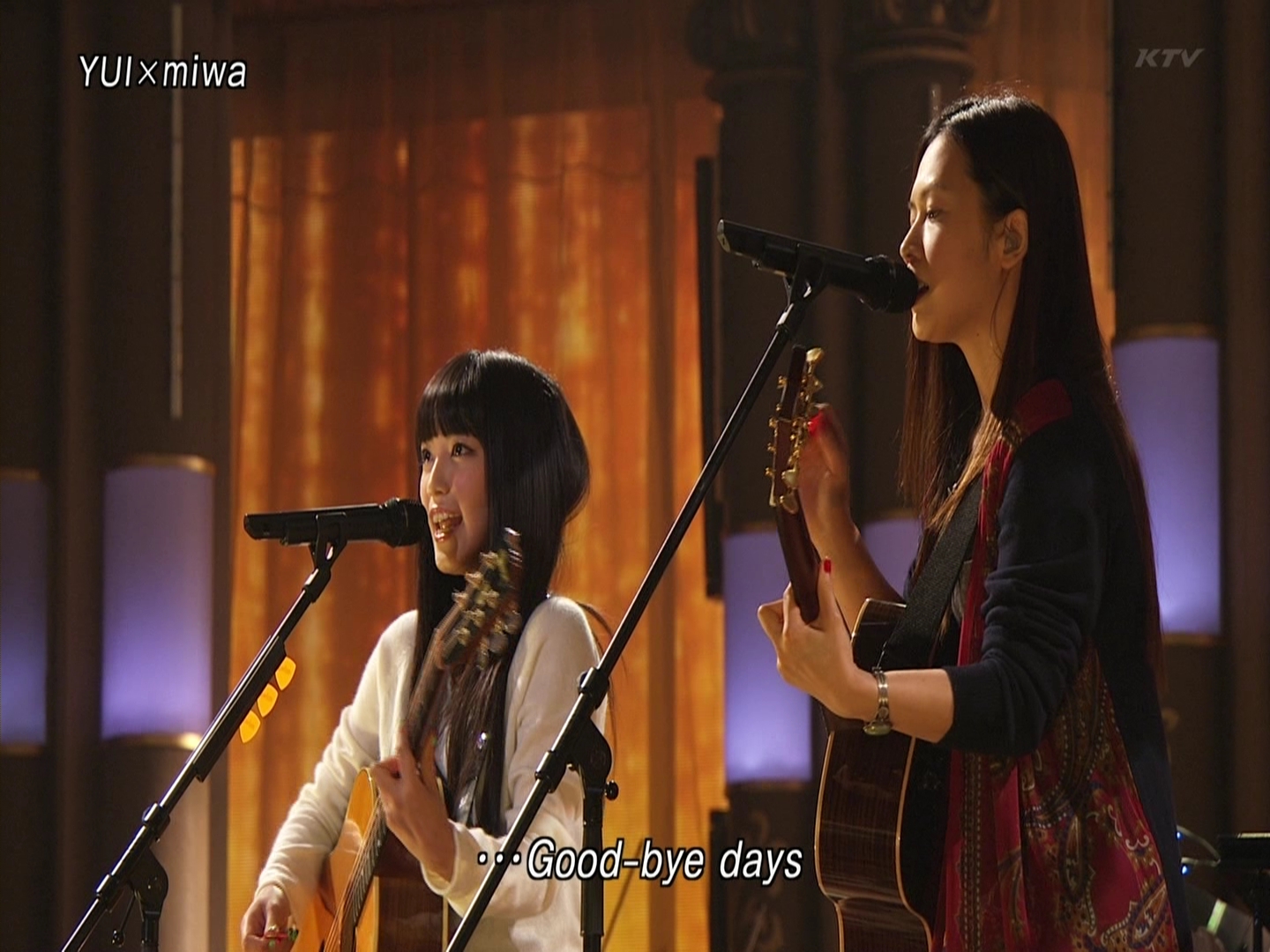 [HDTV][1080P] YUI×miwa - Good-bye days (フジテレビ  FNS歌謡祭  2012-12-05).ts_0.jpg