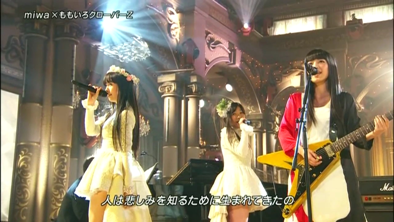 [HDTV][720P] miwa×ももいろクローバーZ - ヒカリヘ (フジテレビ  FNS歌謡祭  2012-1.jpg