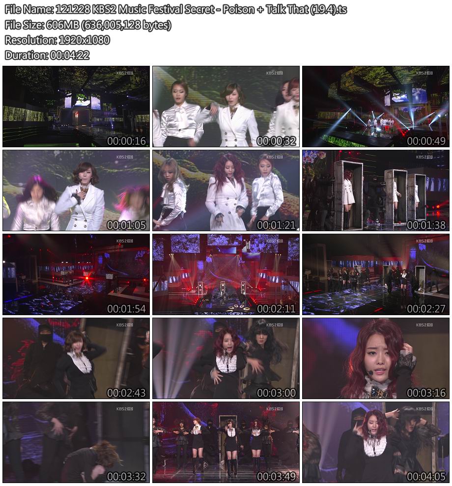 121228 KBS2 Music Festival Secret - Poison   Talk That (19.4).jpg