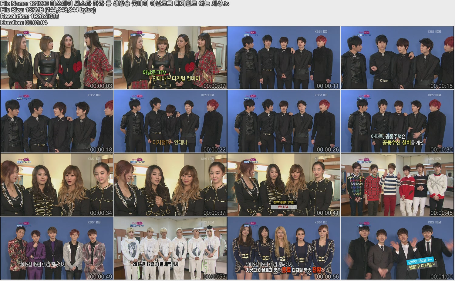 121230 미쓰에이 씨스타 카라 등 생방송 굿바이 아날로그 디지털로 여는 세상.ts.jpg.jpg