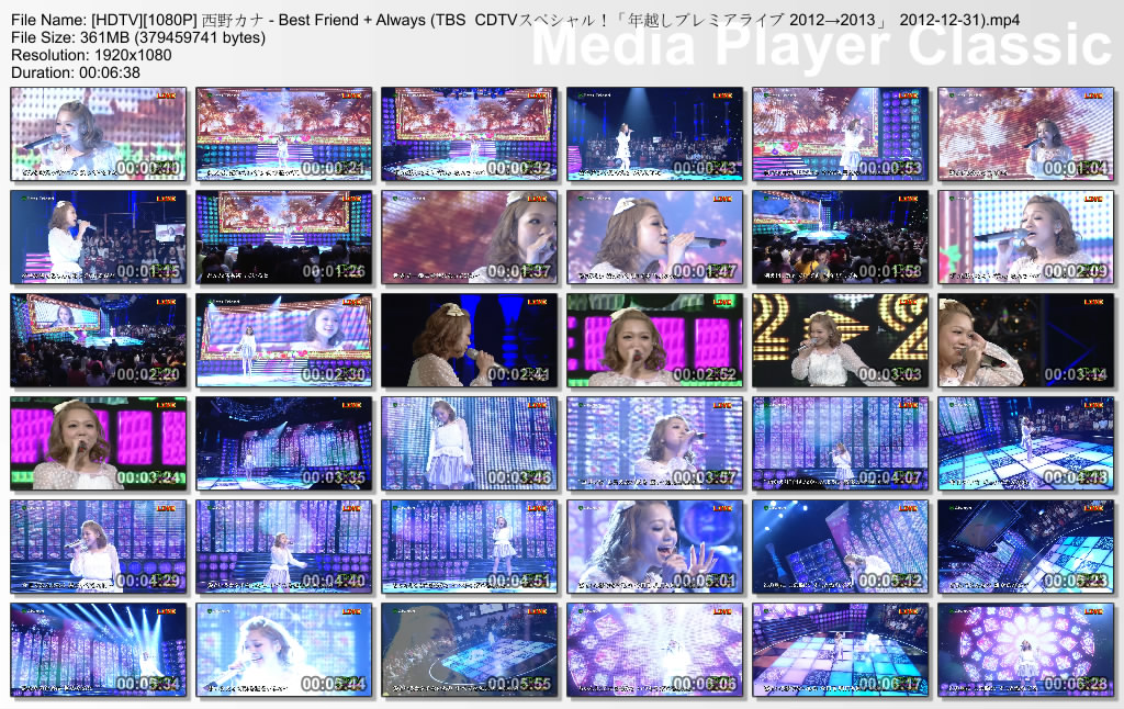[HDTV][1080P] 西野カナ - Best Friend + Always (TBS  CDTVスペシャル！「年越しプレ.jpg