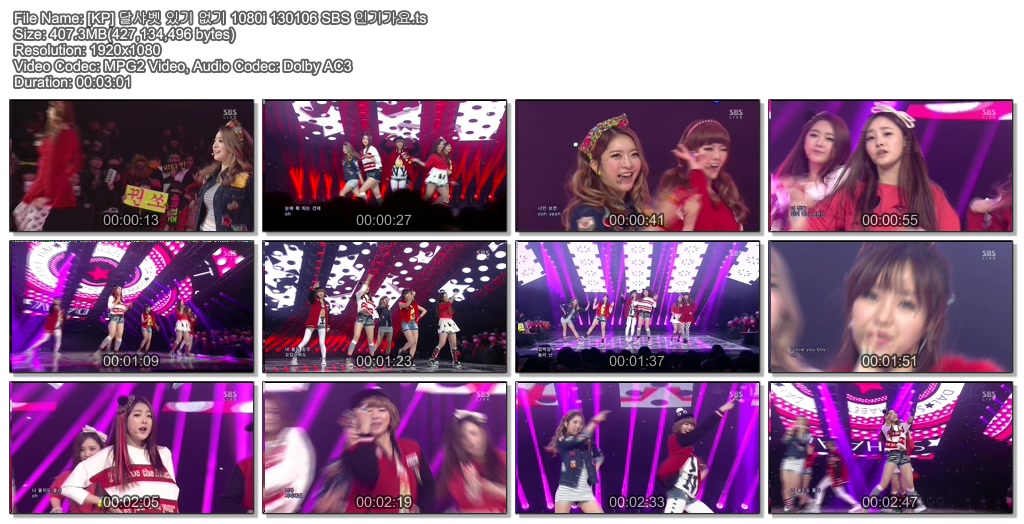 [KP] 여가수모음 1080i 130106 인기가요02.jpg