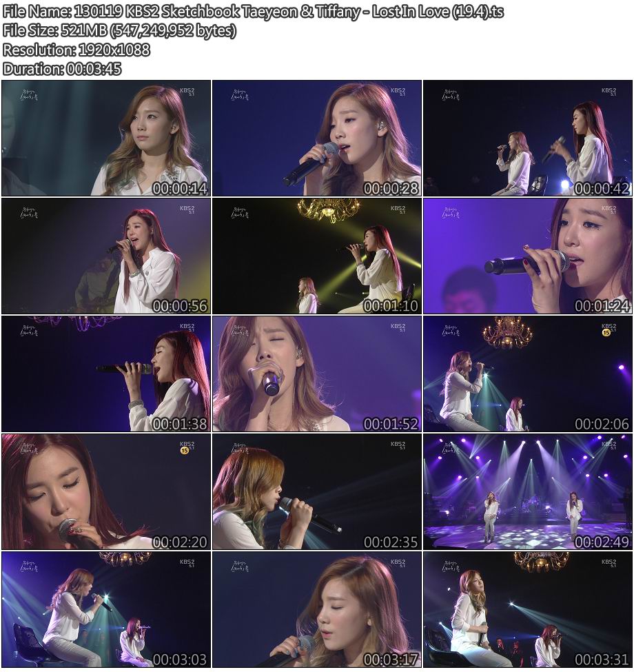 130119 KBS2 Sketchbook Taeyeon & Tiffany - Lost In Love (19.4).jpg