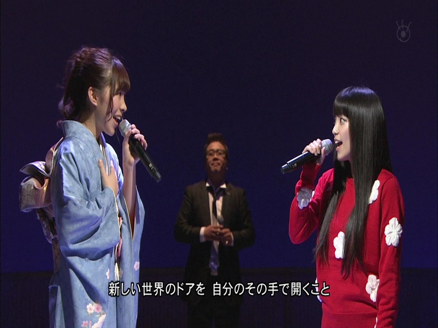 [HDTV][1080P] miwa×AKB48 岩佐美咲×チキンガーリックステーキ - 桜の花びらたち (M.jpg