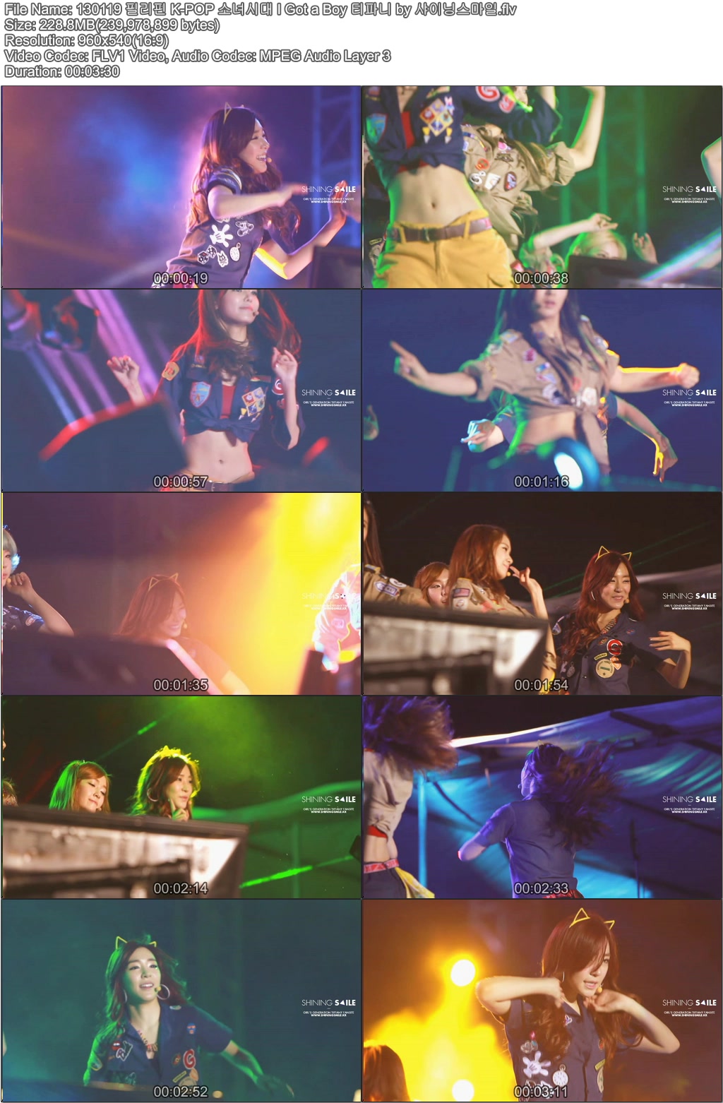 130119 필리핀 K-POP 소녀시대 I Got a Boy 티파니 by 샤이닝스마일.flv.jpg