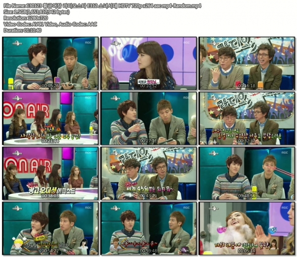 130123 황금어장 라디오스타 E312 소녀시대 HDTV 720p x264 aac mp4-Random.mp4.jpg.jpg