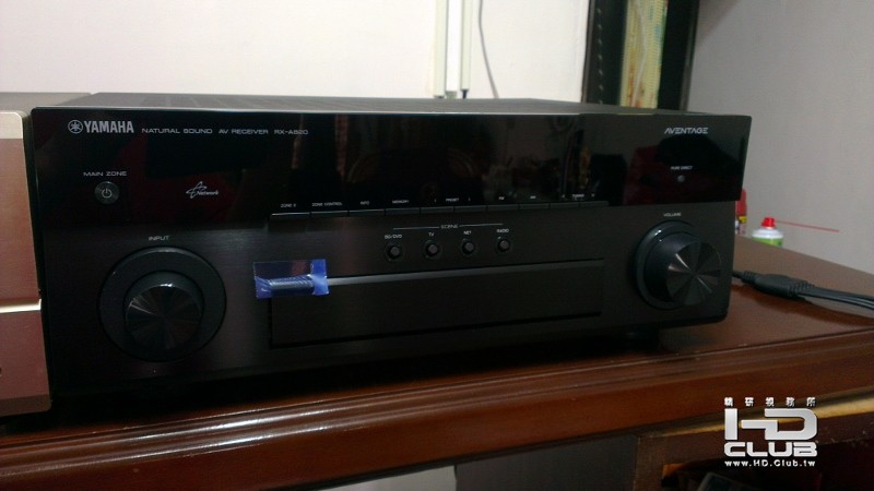 YAMAHA A820 側面