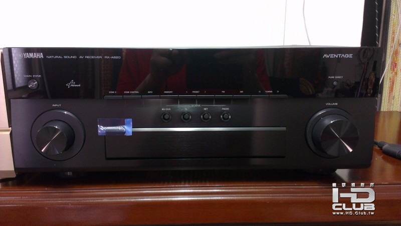 YAMAHA A820正面
