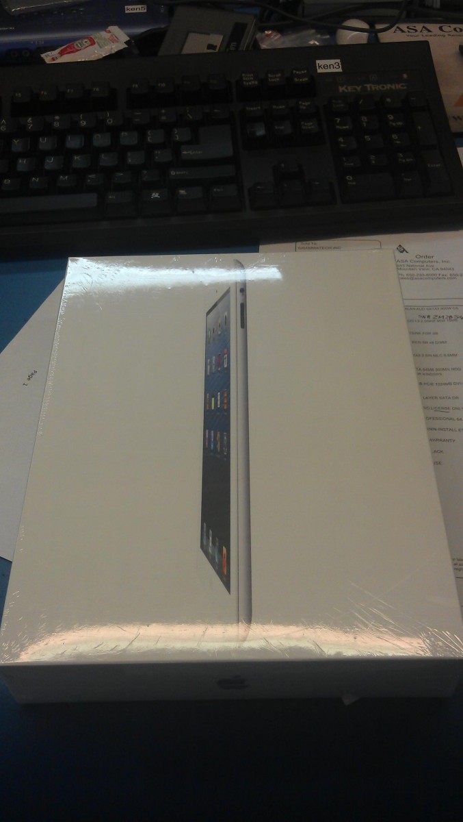 全新白色美版iPad4 WiFi 32G