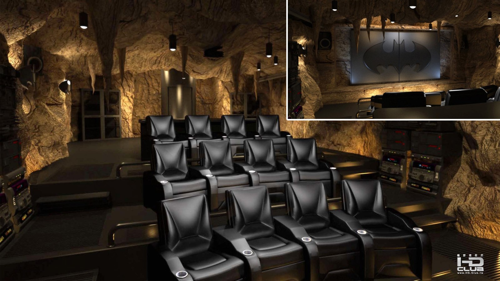2_batcave home theater