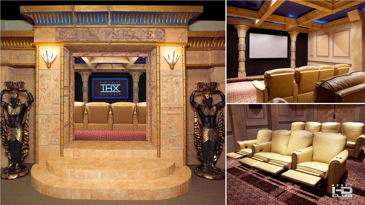 11_ Egyptian home theater