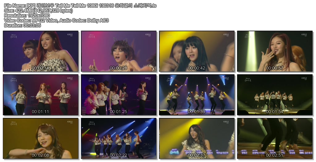 [KP] 레인보우 Wannabe 토크 Tell Me Tell Me 1080i 130316 유희열의 스케치북.04.jpg.jpg