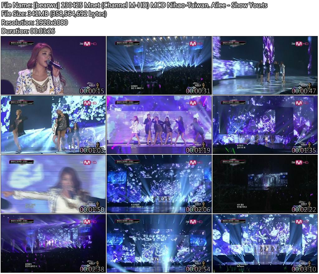 [bearwu] 130425 Mnet (Channel M-HD) MCD Nihao-Taiwan. Ailee - Show You.jpg