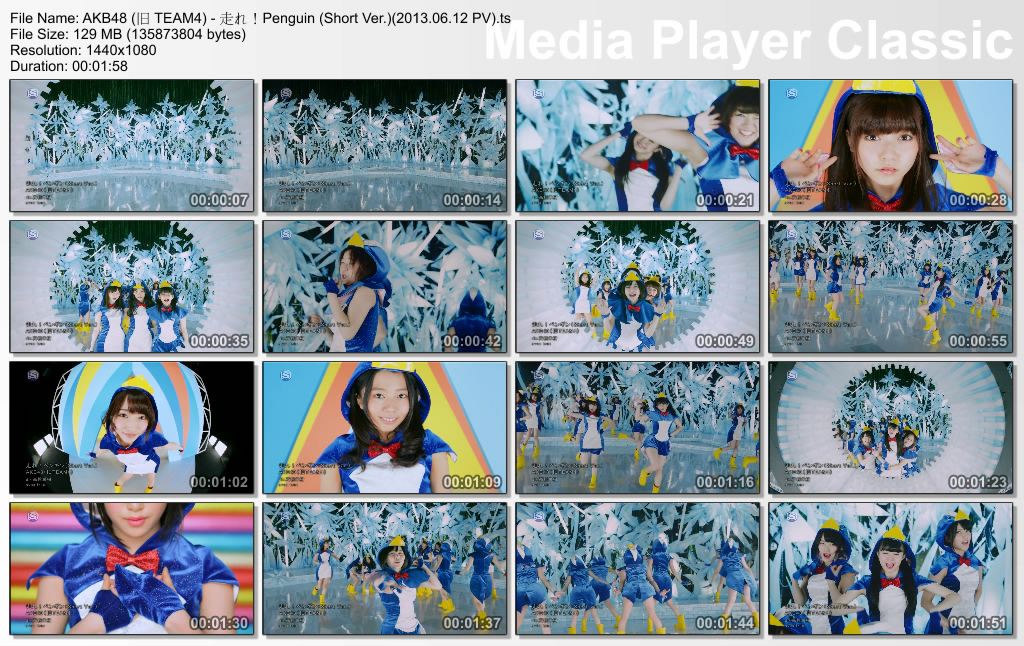 AKB48 (旧 TEAM4) - 走れ！Penguin (Short Ver.)(2013.06.12 PV).ts_thumbs_[2013.05..jpg