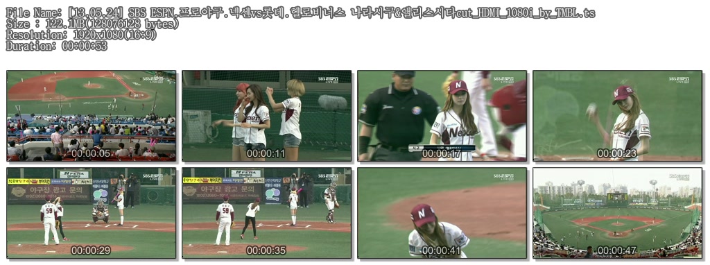 [13.05.24] SBS ESPN.프로야구.넥센vs롯데.헬로비너스 나라시구&앨리스시타cut_HDMI_1.jpg
