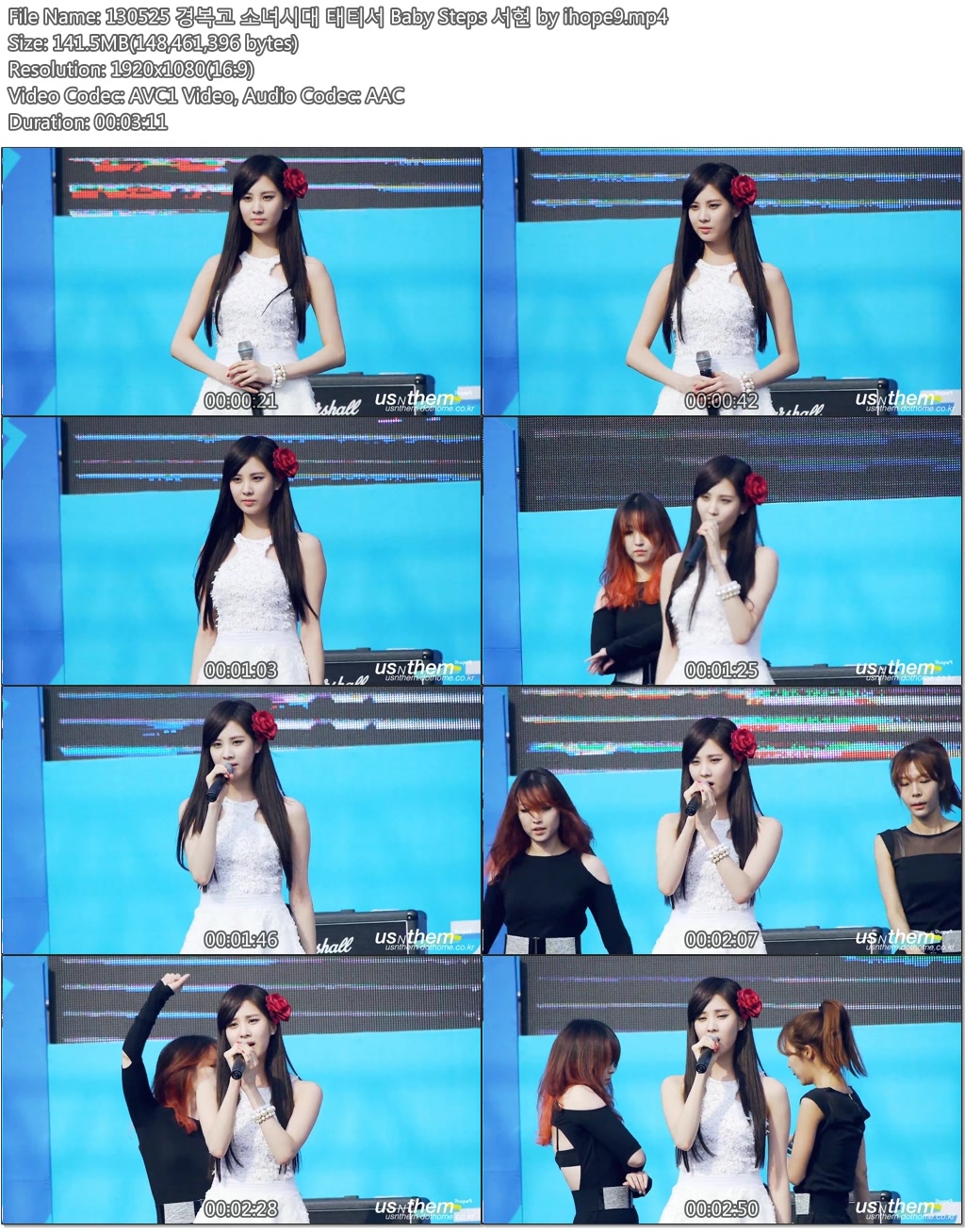 130525 경복고 소녀시대 태티서 Baby Steps 서현 by ihope9.mp4.jpg