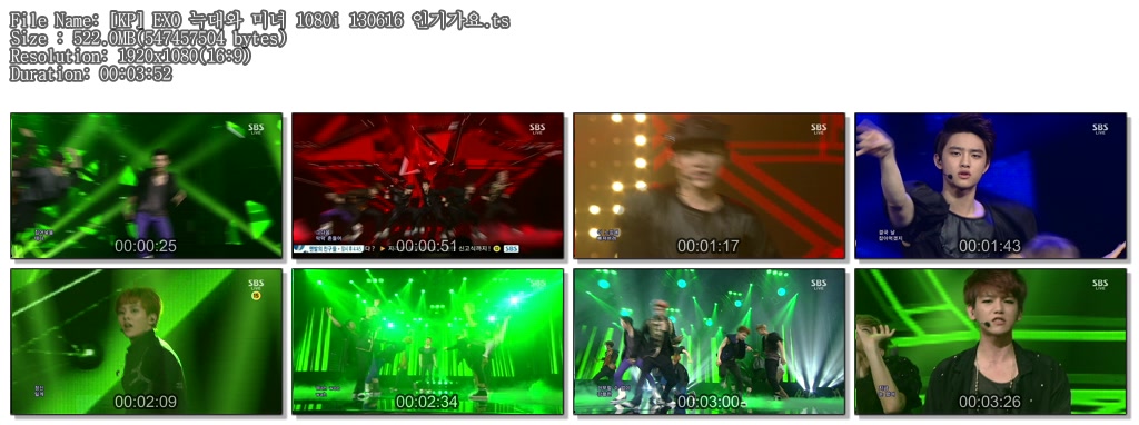 [KP] EXO 늑대와 미녀 1080i 130616 인기가요.ts.jpg